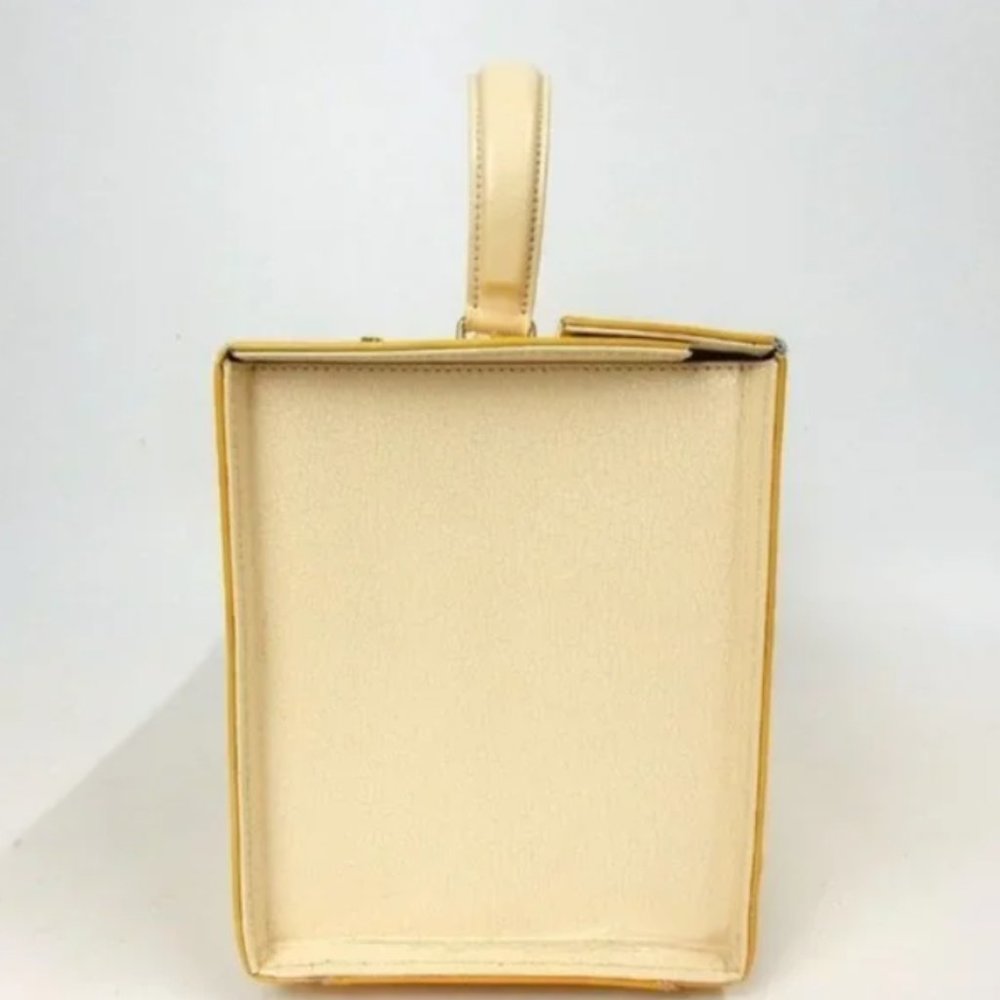 Fendi business type bag very rare suitcase yellow - Picture 2 of 16